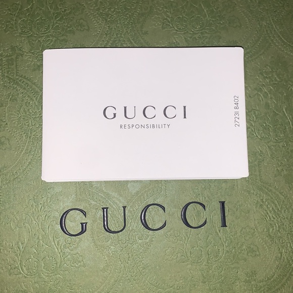 *Brand New* GUCCI Rubber Logo Platform Slide Sandal size 11 - Picture 7 of 8